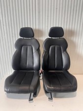 COPPIA SEDILI IN PELLE NERO