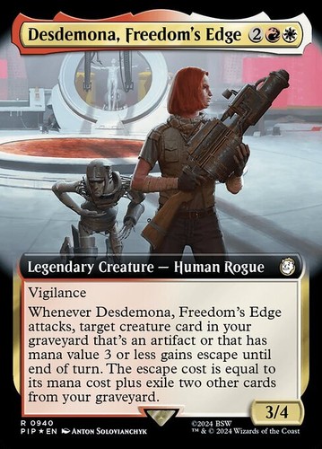 Mtg desdemona freedom edge - mtg, desdemona,