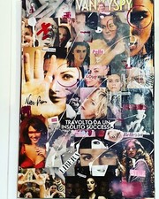 QUADRO MODERNO DIPINTO A MANO ACRILICO SU TELA IMMAGINE DI DONNE QUADRI MODERNI