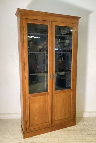 Antica libreria vetrina legno - libreria,