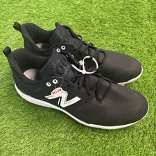 New Balance PL3000A6 modello 3000 v6 tacchetti da calcio modellati neri US 16 2E larghi