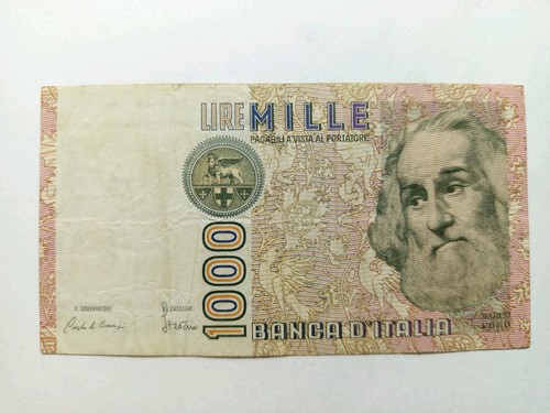 Banconota 1000 lire - banconota,