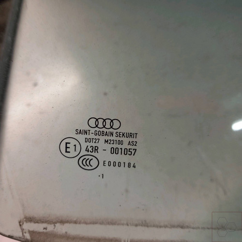 Scendente porta post audi - dx.,