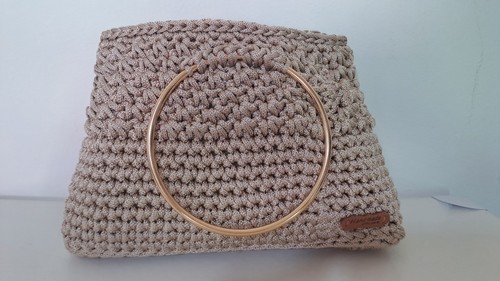 Borsa mano all - borsa, all'uncinetto