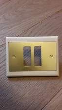 Placca 2 Fori Serie VIMAR 7000