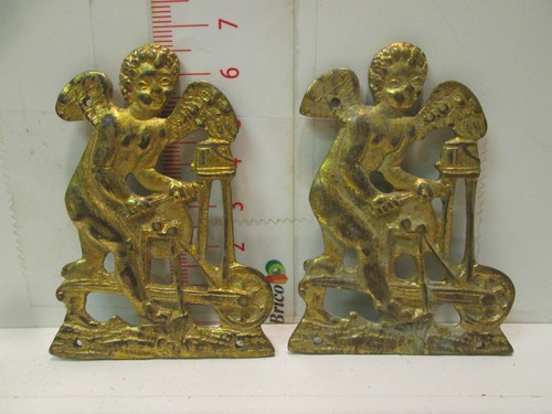 Coppia vecchi fregi - fregi, bronzo