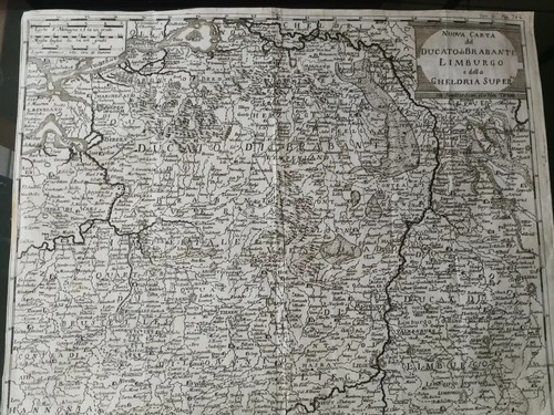 Antica carta geografica - carta,