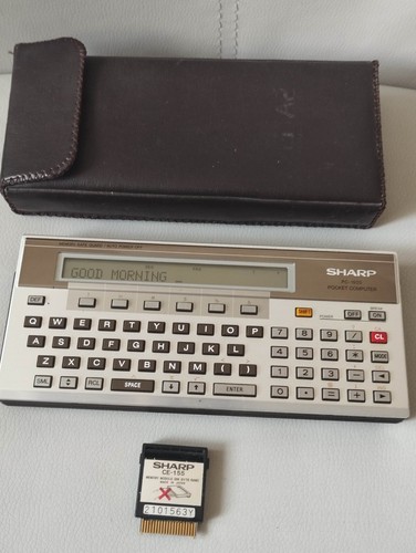 Pocket computer sharp 1500 - pocket,