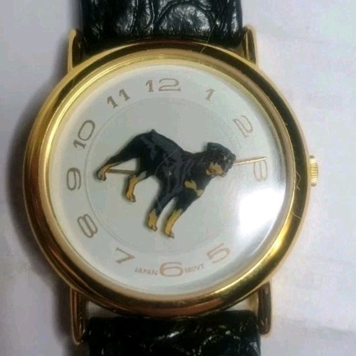 Orologio wrap rottweiler - wrap, cane