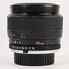 Minolta MC ROKKOR 1,2/58 mm