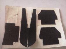 Pezzo di ricambio Velluto per interni PORSCHE POCHER 1/8 scale K30 K31