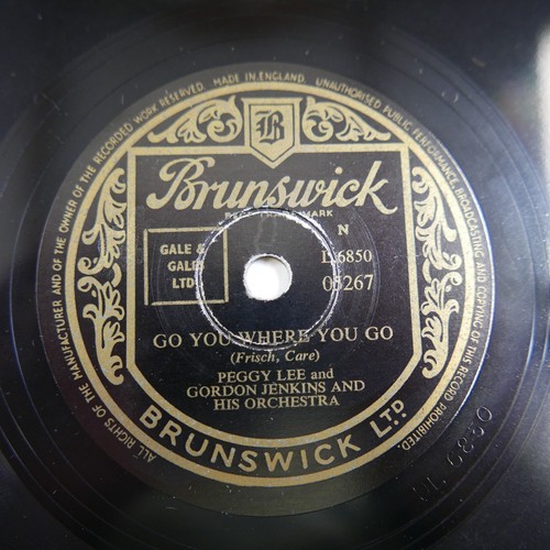 78rpm peggy lee you - lee, where