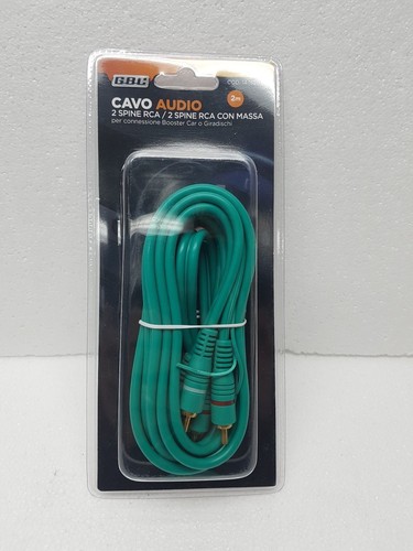 Cavo audio professionale verde - cavo,
