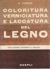 Coloritura verniciatura e laccatura del Legno