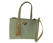 BORSA A SPALLA  VERDE ACQUA CON NAPPINA ATELIEUR DU SAC