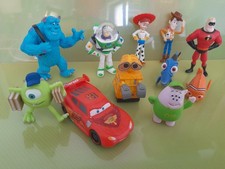 Lotto 11 Figure Pvc  Personaggi sorpresine Disny Pixar 3D Esselunga