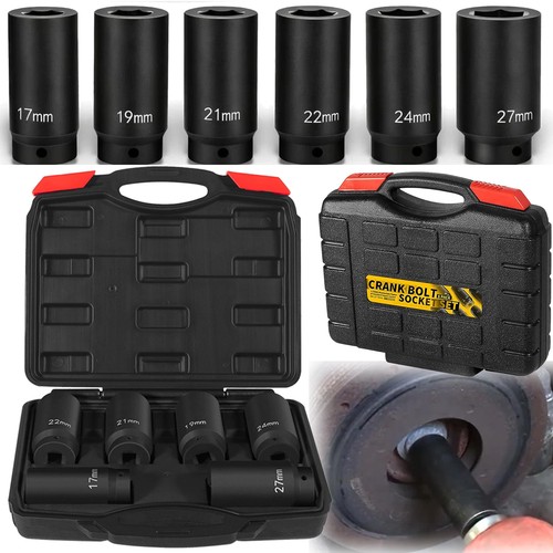 Pack crank bolt socket - 6,