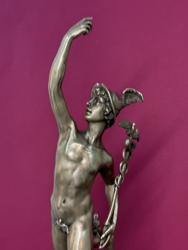 Statua hermes bronzo - statua, mercurio