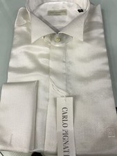CAMICIA UOMO CARLO PIGNATELLI  CERIMONIA ELEGANTE SPOSO collo diplomatico