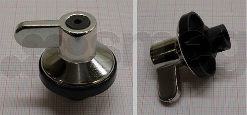 Manopola acciaio originale - acciaio,