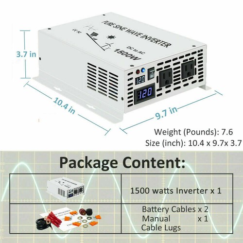 Inverter potenza 1500w - inverter,