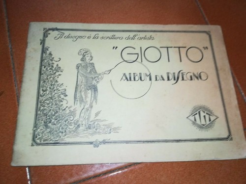 Vecchio album disegno - vecchio,