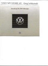 1986 Volkswagen Sales