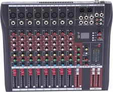 Mixer audio professionale 8