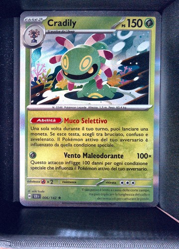 Pkmn cradily stellar crown - -,