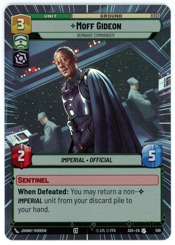 Moff gideon - gideon, foil)