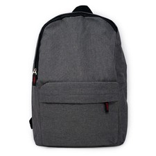 Zaino grigio uomo donna tela