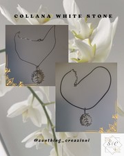 Collana White Stone