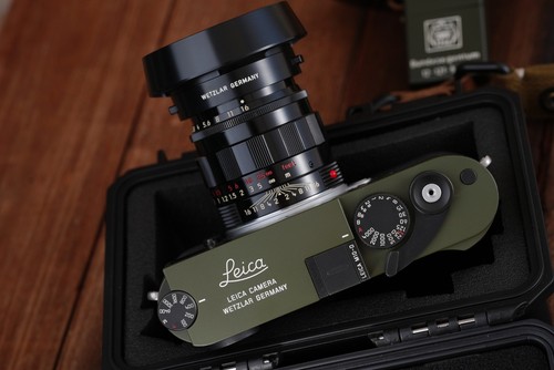 Leica m10d safari riverniciato - leica,