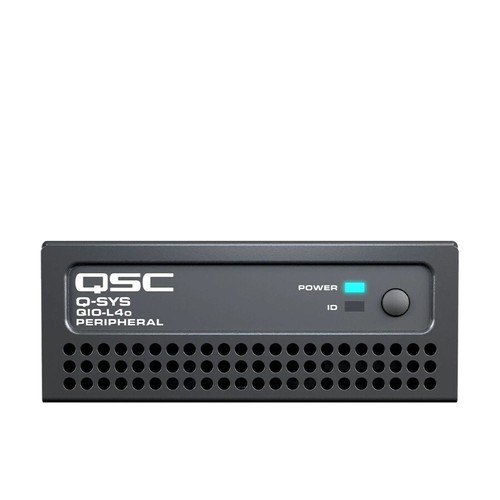 Qsc sys qio l4o - q-sys, qio-l4o
