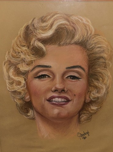 Quadro acquerello marylin - quadro,