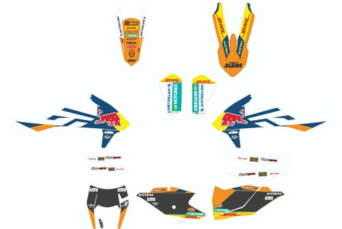 Kit adesivi grafiche per ktm - adesivi,