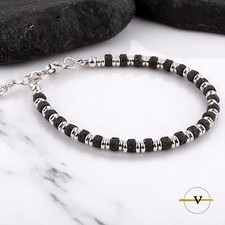 BRACCIALE UOMO PIETRE DURE DI