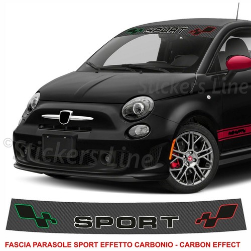 Sunshade fiat 500 sport carbon - 500,