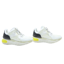 scarpe Fendi  usate eur 38 (Cod.SS4134) basso donna pelle e tessuto bianco