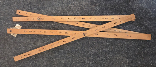 Pantografo vintage legno - pantografo,