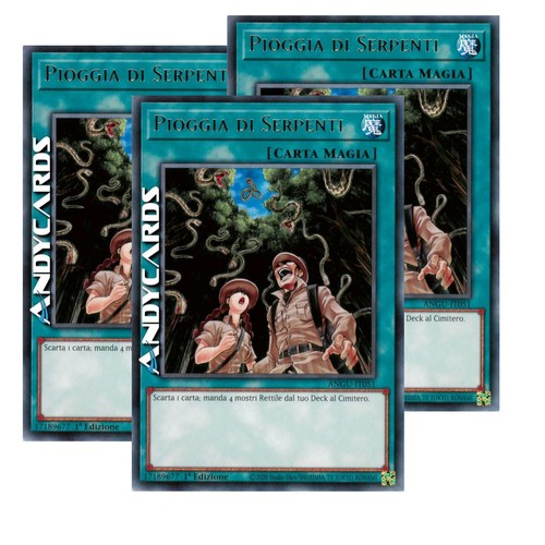 Pioggia serpenti snake - pioggia, 3x