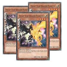 3x DWARF STAR DRAGON PLANETER (Drago Planetario Stella Nana) Comune • SHVI EN093