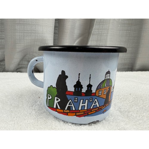 Tazza souvenir smaltata