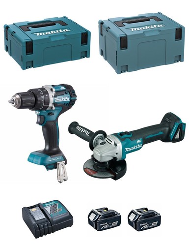 Makita kit dlx2210tj1 dhp484 - makita,