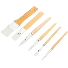  6 Pcs Pennelli Per Pittura Ad
