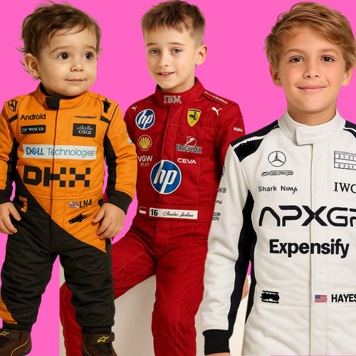 Tuta corsa kart - corsa, bambino