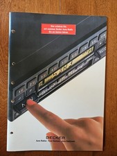 Becker Mexico Cassette Radios