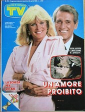 SORRISI 16 1986 Linda Evans Rock Hudson Fausto Papetti Falco Ambrogio Fogar