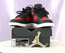 Sneakers Jordan Access (PS) Nero/Rosso - Taglia 2Y - Nuove con scatola + Adesivo Jumpman