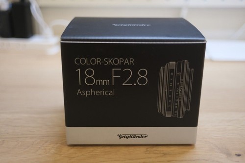 Voigtlander color skopar 18mm - voigtlander,